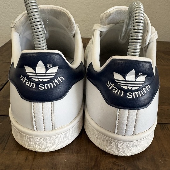 Adidas Stan Smith Men\'s Shoes Size 8‎ M20325 Core White Blue Sneakers main image 7